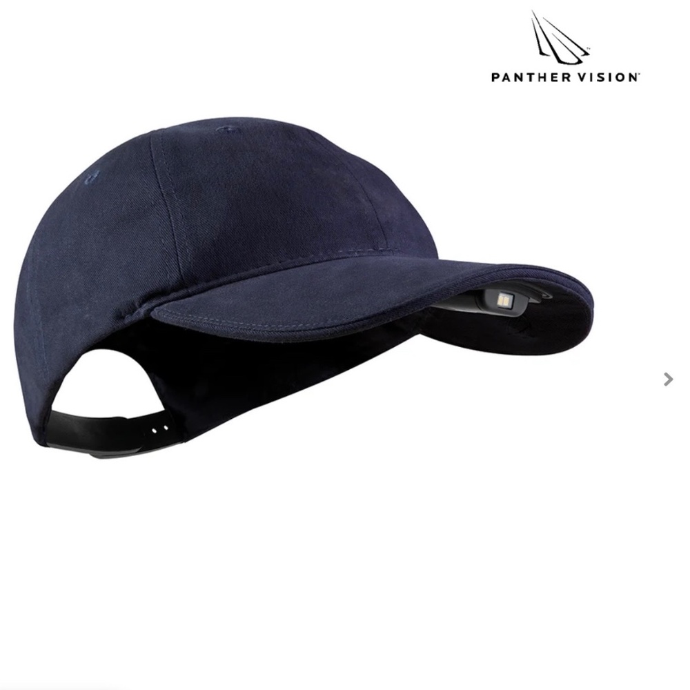 Panther Vision Powercap 2.5 Headlamp in Hat in NAVY - New